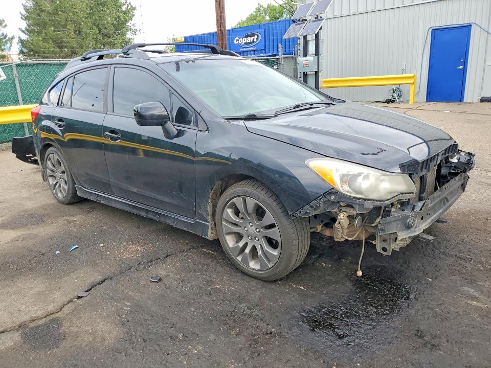 2012 Subaru Impreza VIN JF1GPAS63CH202182 COPART salvage auction — FRONT END, Co - Public - Salvage Title, sold $550 on 2026-07-28 (photo 4)