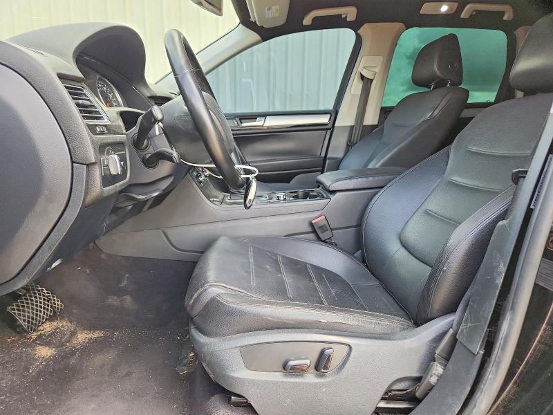 2012 Volkswagen Touareg VIN WVGEF9BP3CD009478 COPART salvage auction — FRONT END, Mt - Certificate Of Title, sold $750 on 2026-07-29 (photo 7)