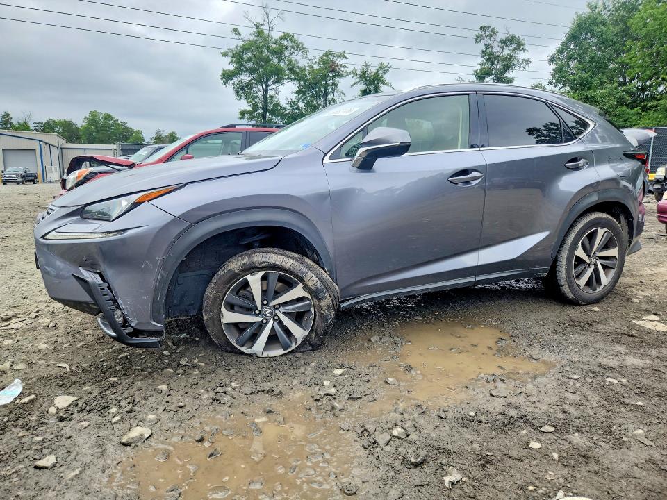 2018 Lexus Nx VIN JTJBARBZ7J2151443 COPART salvage auction — FRONT END, Md - Cert Of Salvage > 75% Damage, sold $225 on 2026-07-24 (photo 1)