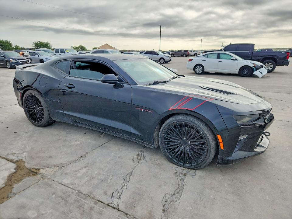 2018 Chevrolet Camaro VIN 1G1FH1R71J0146409 COPART salvage auction — FRONT END, TX - CERTIFICATE OF TITLE (P), sold $13,300 on 2026-07-28 (photo 4)