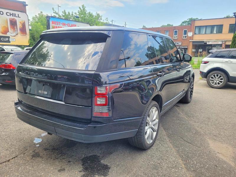 2014 Land rover RANGE ROVER VIN SALGS2TF2EA177793 COPART salvage auction — MINOR DENT/SCRATCHES, ON - PERMIT NO BRAND - UNFIT (P), sold $11,700 on 2026-07-30 (photo 4)