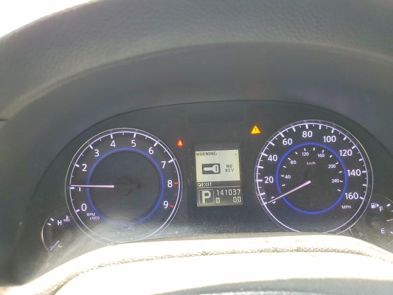 2010 Infiniti G37 VIN JN1CV6AP9AM401315 COPART salvage auction — REAR END, CA - DIS/DLR/EXP ONLY CLEAN TITLE, sold $425 on 2026-07-24 (photo 9)