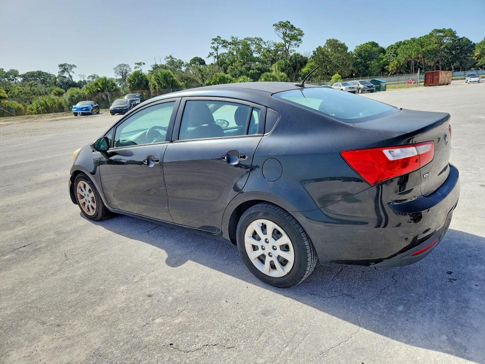 2015 Kia Rio VIN KNADM4A30F6487225 COPART salvage auction — FRONT END, Fl - Certificate Of Title (P), sold $225 on 2026-07-29 (photo 2)