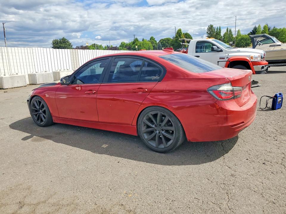 2013 BMW 3er VIN WBA3B1C59DF462657 COPART salvage auction — FRONT END, Or - Cert Of Title-Reconstructed, sold $1,700 on 2026-08-11 (photo 2)