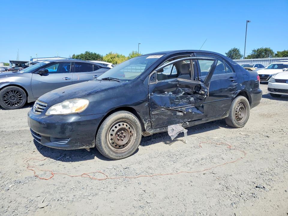 2003 Toyota Corolla VIN JTDBR32E830024088 COPART salvage auction — SIDE, CA - SALVAGE CERTIFICATE, sold $175 on 2026-07-28 (photo 1)