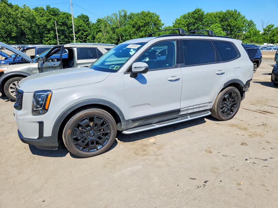 2021 Kia Telluride VIN 5XYP3DHC7MG166558 COPART salvage auction — SIDE, Ny - Mv-907A Salvage Certificate, sold $4,800 on 2026-07-23 (photo 1)