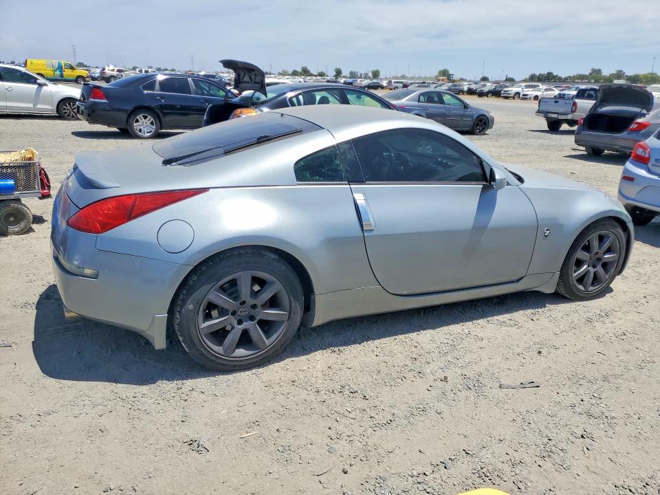 2004 Nissan 350z VIN JN1AZ34E34T063375 COPART salvage auction — FRONT END, CA - SALVAGE CERTIFICATE, sold $1,900 on 2026-07-28 (photo 3)