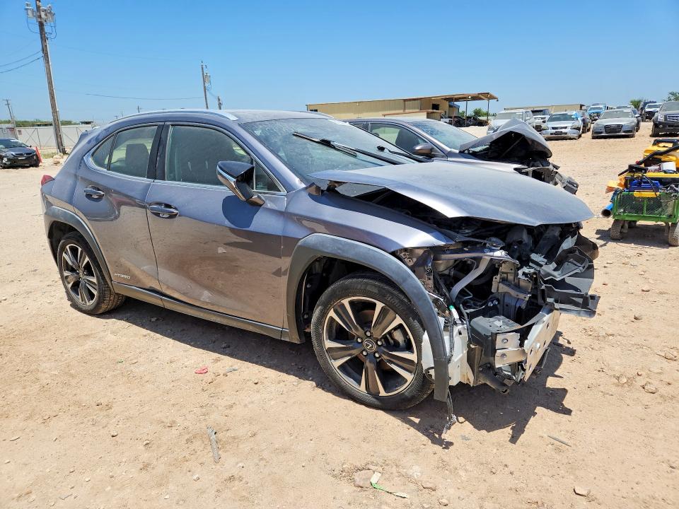 2019 Lexus Ux VIN JTHU9JBH1K2019419 COPART salvage auction — FRONT END, Tx - Salvage Vehicle Title, sold $8,800 on 2026-09-14 (photo 4)