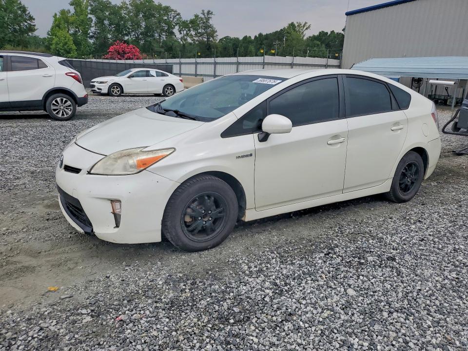 2013 Toyota Prius VIN JTDKN3DU2D1696076 COPART salvage auction — FRONT END, Sc - Certificate Of Title, sold $1,250 on 2026-07-20 (photo 1)