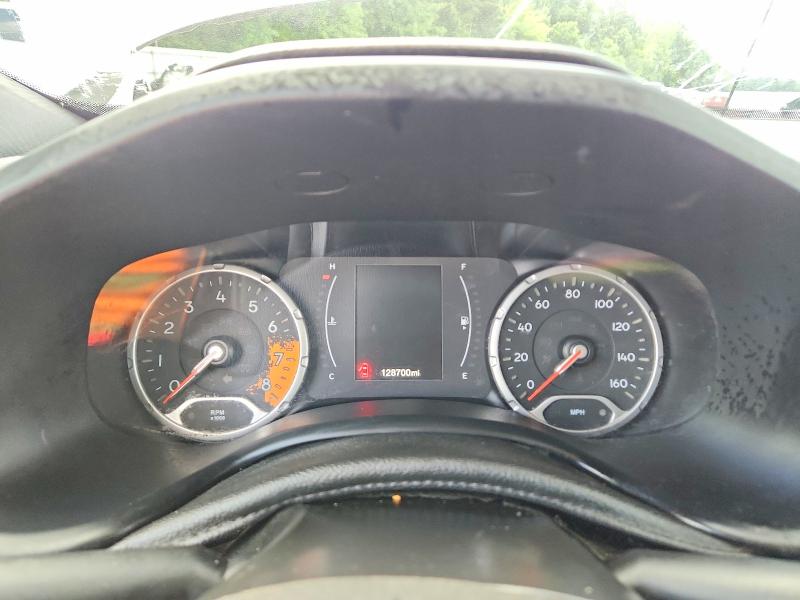 2018 Jeep Renegade VIN ZACCJABB8JPJ07854 COPART salvage auction — FRONT END, La - Cert Of Title-Salvage, sold $400 on 2026-08-13 (photo 9)