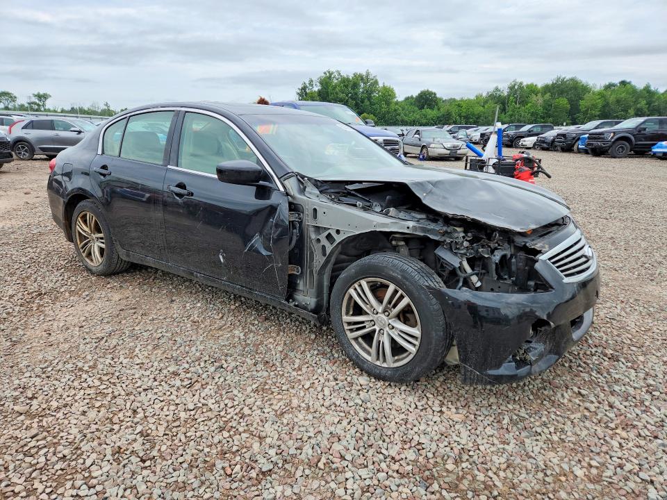 2011 Infiniti G25 VIN JN1DV6AR1BM450046 COPART salvage auction — FRONT END, NY - MV-907A SALVAGE CERTIFICATE, sold $450 on 2026-07-08 (photo 4)