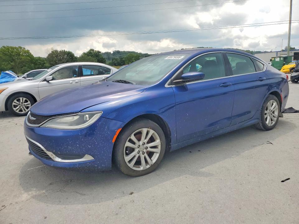 2016 Chrysler 200 VIN 1C3CCCAB2GN115285 COPART salvage auction — FRONT END, Tn - Cert Of Title-Rebuilt Vehicle, sold $550 on 2026-07-13 (photo 1)