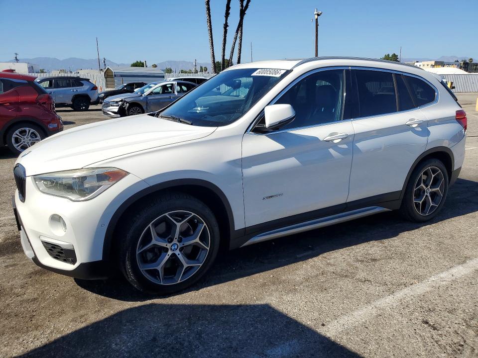 2016 BMW X1 VIN WBXHT3C32GP882441 COPART salvage auction — REAR END, Ca - Salvage Certificate, sold $3,150 on 2026-07-24 (photo 1)