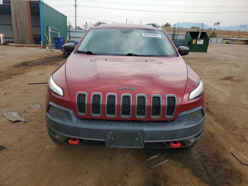 2014 Jeep Cherokee VIN 1C4PJMBS0EW161048 COPART salvage auction — MINOR DENT/SCRATCHES, Co - Dis/Dlr/Exp Only Clean Title, sold $2,000 on 2026-08-03 (photo 5)