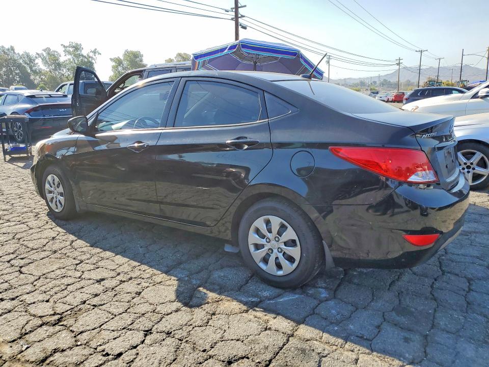 2015 Hyundai Accent VIN KMHCT4AE6FU936272 COPART salvage auction — MINOR DENT/SCRATCHES, CA - CERT OF TITLE-SALVAGED, sold $375 on 2026-07-20 (photo 2)
