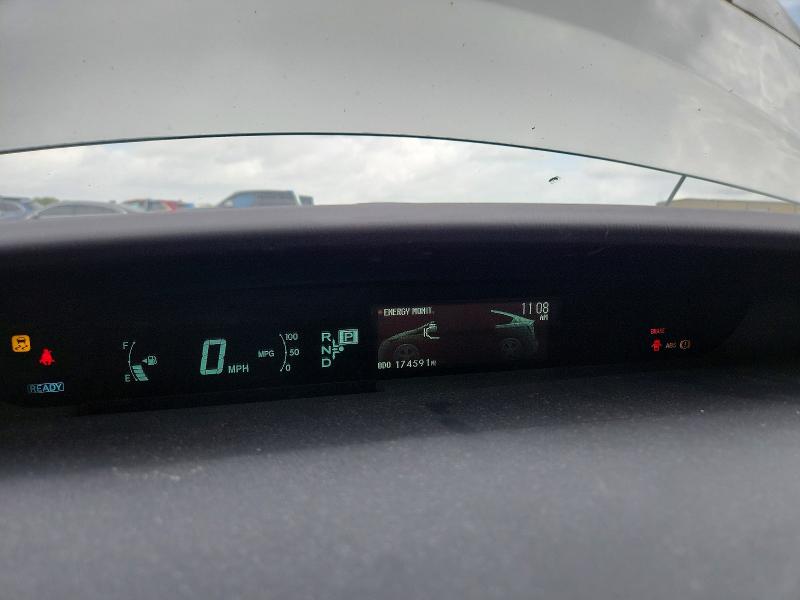 2013 Toyota Prius VIN JTDKN3DU0C5411205 COPART salvage auction — FRONT END, Tx - Certificate Of Title, sold $1,300 on 2026-07-30 (photo 9)