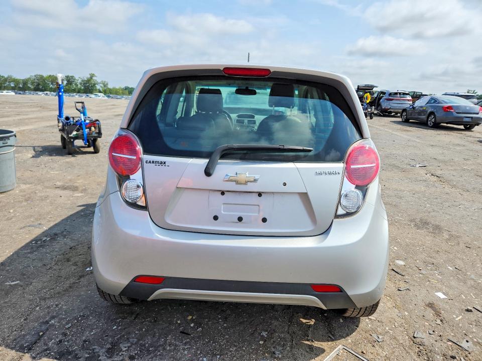 2015 Chevrolet Spark VIN KL8CB6S95FC741363 COPART salvage auction — FRONT END, Va - Certificate Of Title, sold $850 on 2026-07-22 (photo 6)