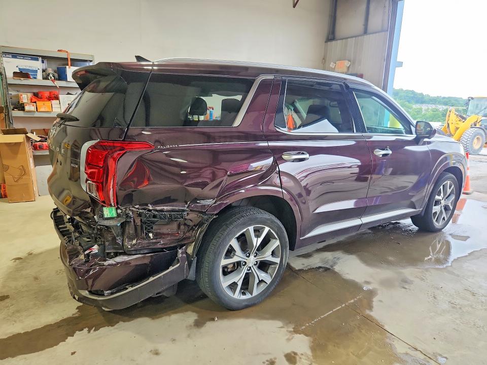 2021 Hyundai Palisade VIN KM8R5DHE0MU196614 COPART salvage auction — SIDE, Pa - Certificate Of Salvage, sold $2,100 on 2026-07-24 (photo 3)