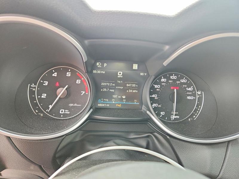 2022 Alfa romeo Stelvio VIN ZASPAKBN2N7D37744 COPART salvage auction — FRONT END, Co - Public - Salvage Title, sold $9,700 on 2026-08-04 (photo 9)