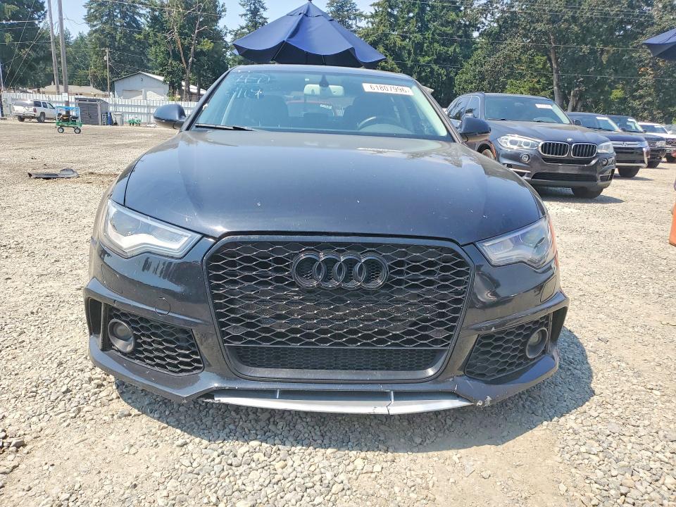 2014 Audi A6 VIN WAUHGAFC9EN085708 COPART salvage auction — REAR END, WA - BILL OF SALE, sold $2,750 on 2026-07-24 (photo 5)