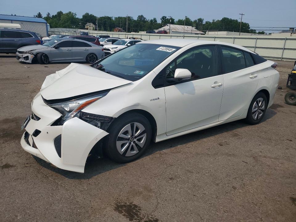 2018 Toyota Prius VIN JTDKBRFU6J3076453 COPART salvage auction — FRONT END, Pa - Certificate Of Salvage, sold $175 on 2026-07-24 (photo 1)
