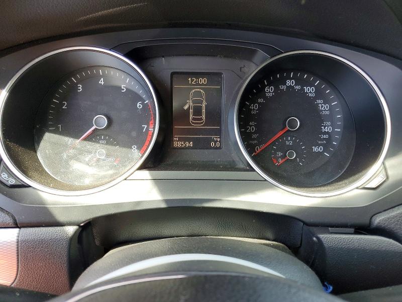 2017 Volkswagen Jetta VIN 3VWDB7AJ2HM292235 COPART salvage auction — FRONT END, Salvage Title, sold $250 on 2026-07-23 (photo 9)