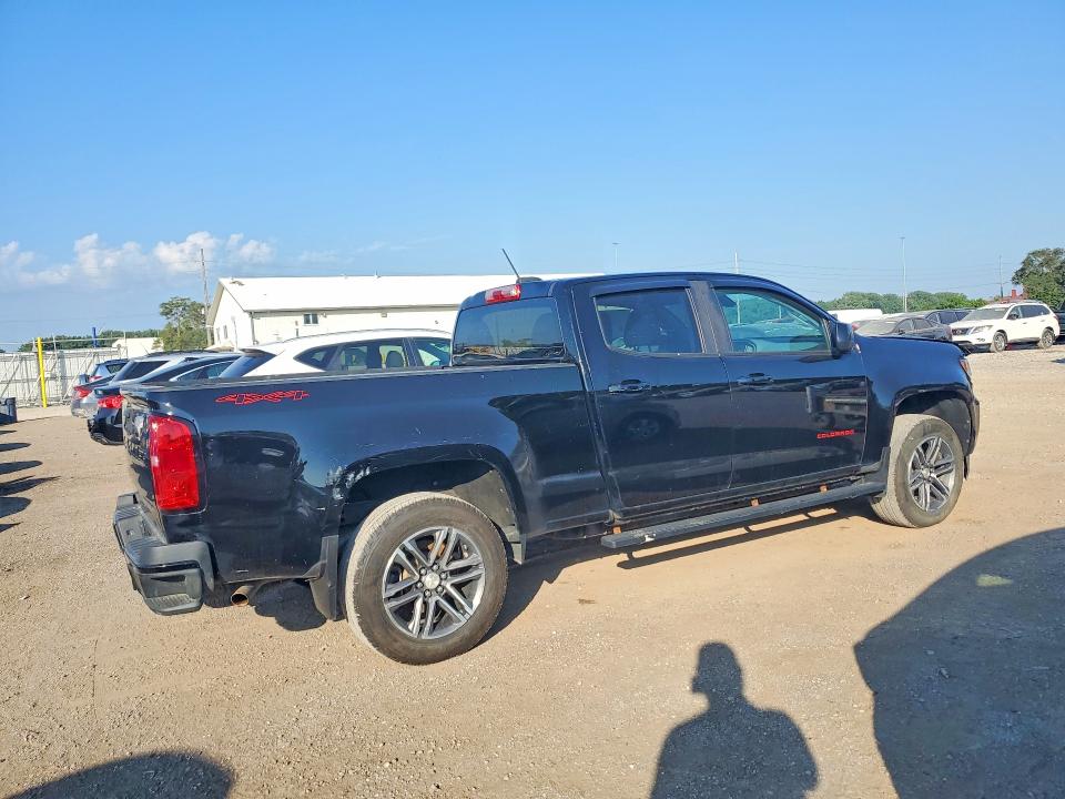 2021 Chevrolet Colorado VIN 1GCGTBEN6M1208549 COPART salvage auction — FRONT END, IA - CERT OF TITLE-SALVAGE TITLE, sold $7,200 on 2026-07-31 (photo 3)