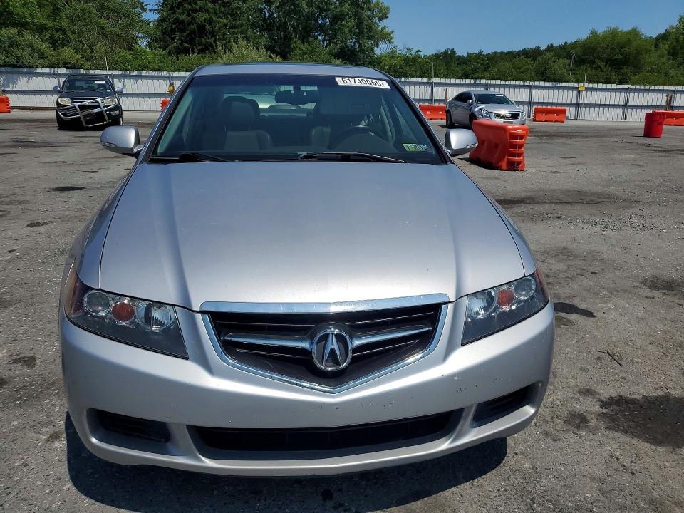 2005 Acura Tsx VIN JH4CL96855C017628 COPART salvage auction — REAR END, Pa - Certificate Of Salvage, sold $300 on 2026-07-28 (photo 5)