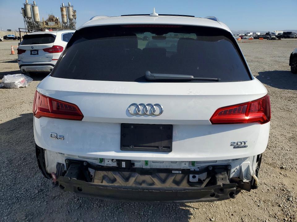 2018 Audi Q5 VIN WA1CNAFY3J2124538 COPART salvage auction — SIDE, Ca - Salvage Certificate, sold $4,900 on 2026-07-24 (photo 6)