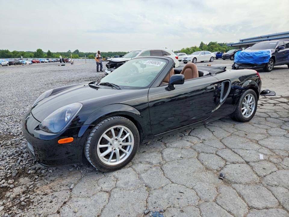 2002 Toyota Mr2 VIN JTDFR320820044765 COPART salvage auction — MECHANICAL, Tn - Certificate Of Title, sold $875 on 2026-07-28 (photo 1)