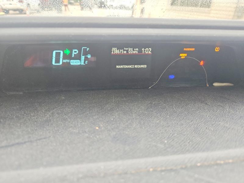 2014 Toyota Prius c VIN JTDKDTB33E1562465 COPART salvage auction — SIDE, Oh - Cert Of Title-Salvage, sold $1,400 on 2026-07-15 (photo 9)