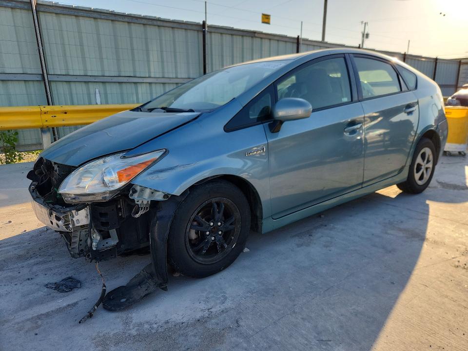 2015 Toyota Prius VIN JTDKN3DU6F1982533 COPART salvage auction — FRONT END, Tx - Salvage Vehicle Title, sold $950 on 2026-07-31 (photo 1)
