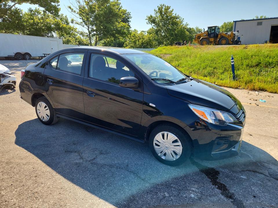 2024 Mitsubishi Mirage VIN ML32FUFJ1RHF14300 COPART salvage auction — FRONT END, Tx - Certificate Of Title, sold $3,000 on 2026-07-22 (photo 4)