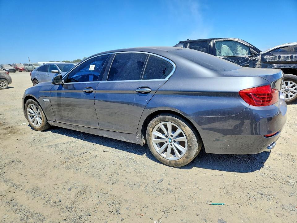 2015 BMW 5er VIN WBA5A5C55FD525013 COPART salvage auction — REAR END, Co - Dis/Dlr/Exp Only Clean Title (P), sold $800 on 2026-07-18 (photo 2)