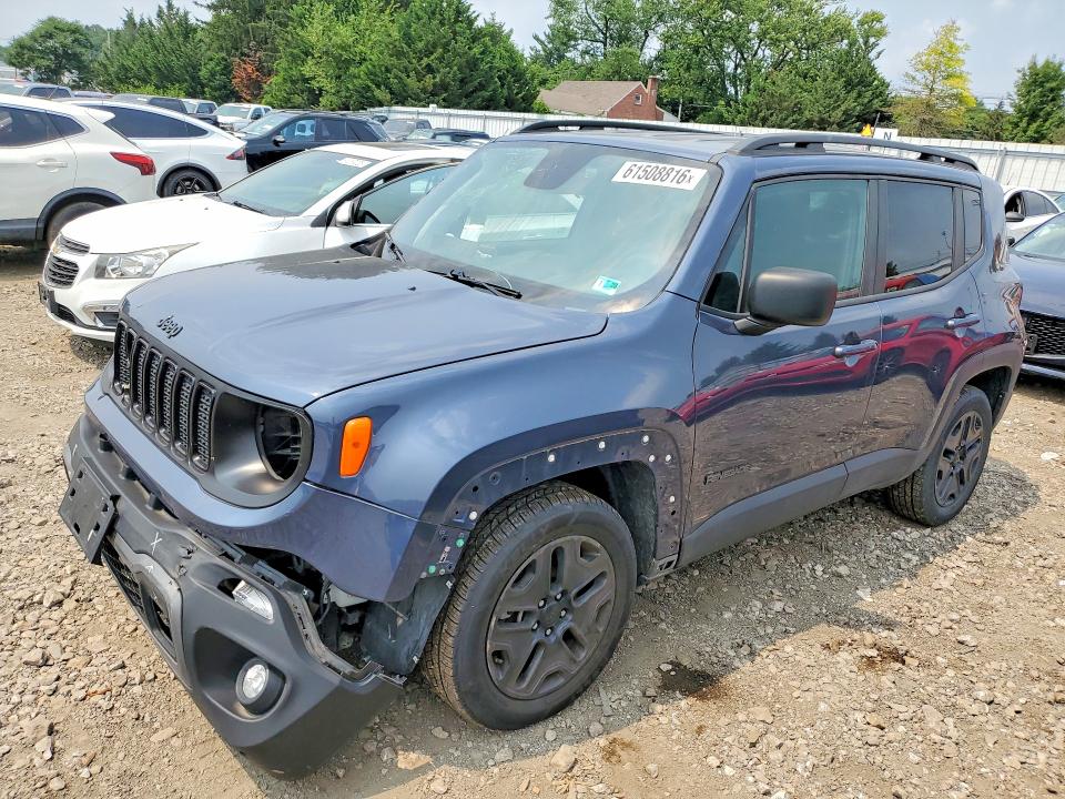 2019 Jeep Renegade VIN ZACNJBAB5KPK67434 COPART salvage auction — FRONT END, MD - CERTIFICATE OF TITLE, sold $850 on 2026-07-27 (photo 1)