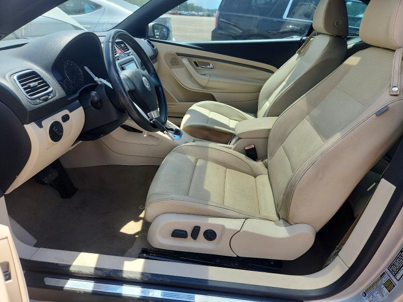 2009 Volkswagen Eos VIN WVWBA71F99V014366 COPART salvage auction — ROOF, LA - CERTIFICATE OF TITLE, sold $750 on 2026-07-10 (photo 7)
