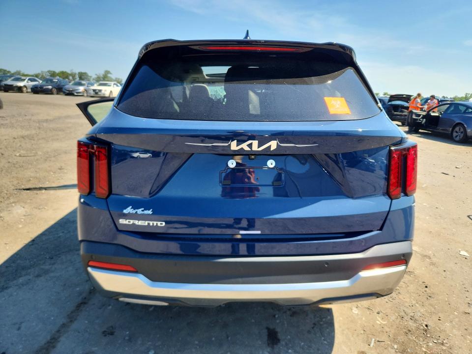 2025 Kia Sorento VIN 5XYRL4JC9SG334541 COPART salvage auction — FRONT END, St - Salvage Title, sold $200 on 2026-07-22 (photo 6)