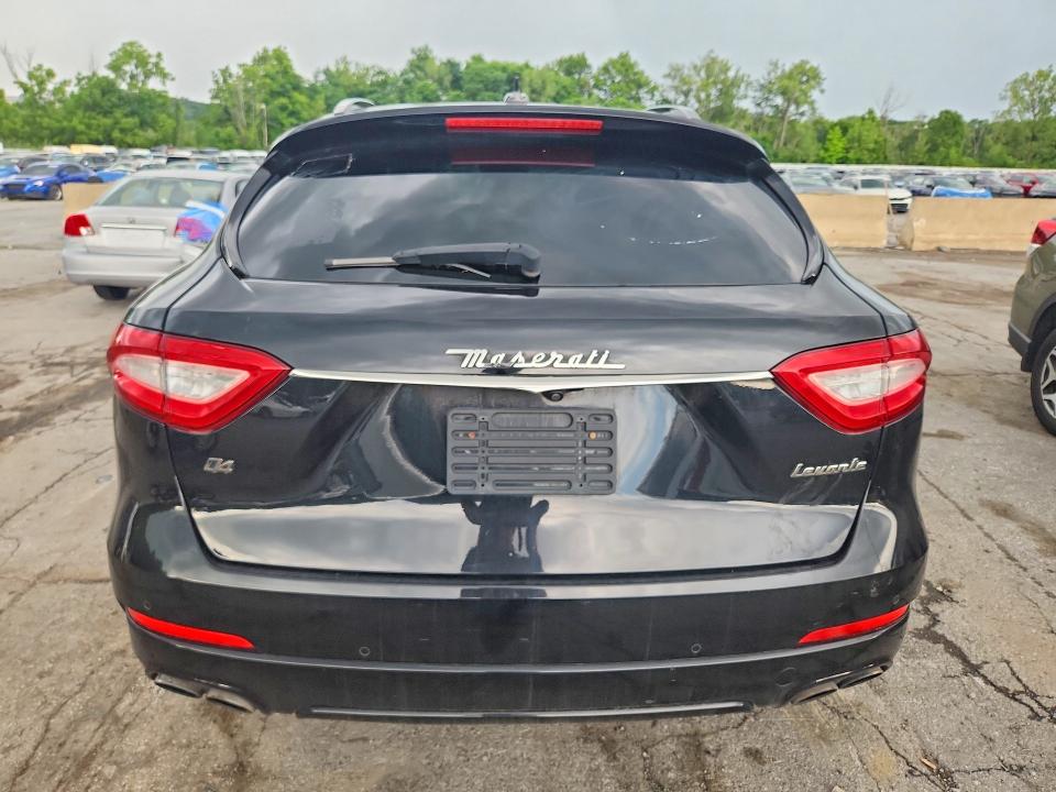 2018 Maserati Levante VIN ZN661XUA8JX299215 COPART salvage auction — MECHANICAL, Wv - Certificate Of Title, sold $6,700 on 2026-08-10 (photo 6)