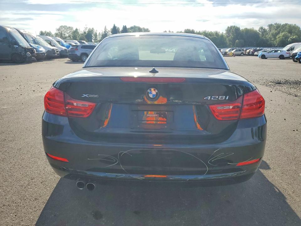 2015 BMW 4er VIN WBA3T1C50FP820495 COPART salvage auction — FRONT END, Id - Salvage Certificate Of Title, sold $5,200 on 2026-07-29 (photo 6)