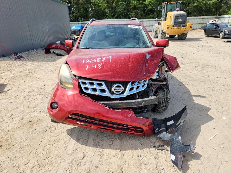 2013 Nissan Rogue VIN JN8AS5MT6DW511137 COPART salvage auction — FRONT END, Fl - Cert Of Title Slvg Rebuildable, sold $175 on 2026-07-31 (photo 5)