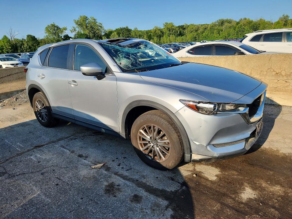 2021 Mazda Cx-5 VIN JM3KFBCM7M1409864 COPART salvage auction — FRONT END, Ny - Mv-907A Salvage Certificate, sold $350 on 2026-07-28 (photo 4)
