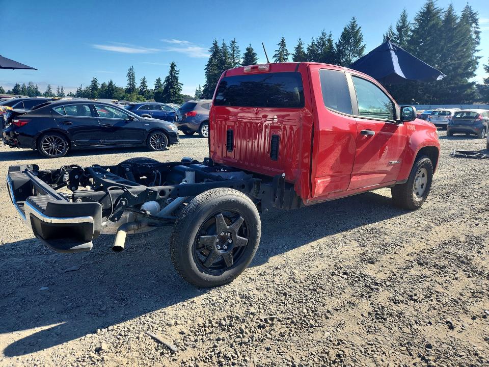 2020 Chevrolet Colorado VIN 1GCHSBEA9L1162251 COPART salvage auction — REAR END, Wa - Vehicle Cert Of Ownership-Titl, sold $7,200 on 2026-07-24 (photo 3)