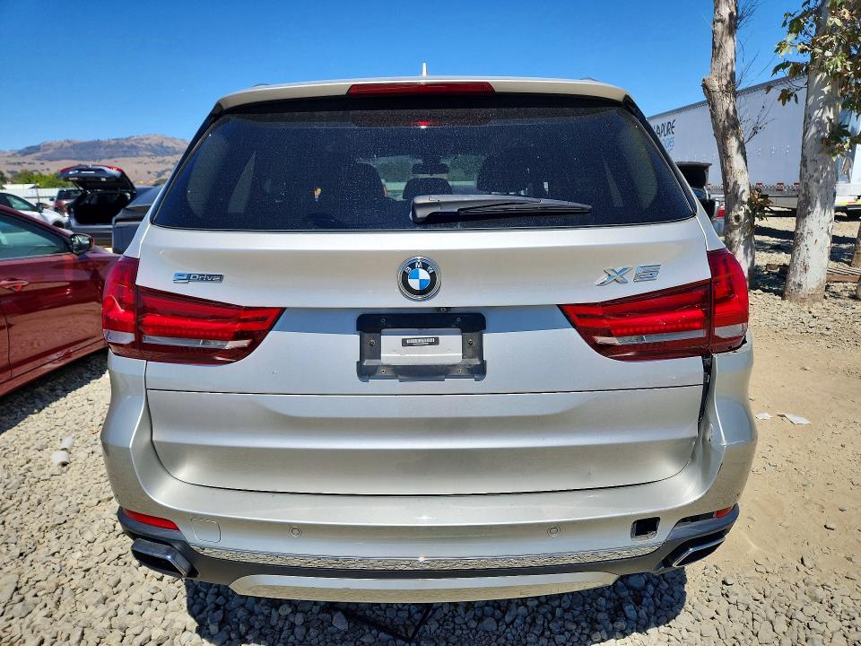 2016 BMW X5 VIN 5UXKT0C55G0F75407 COPART salvage auction — REAR END, Ca - Salvage Certificate, sold $5,900 on 2026-07-28 (photo 6)