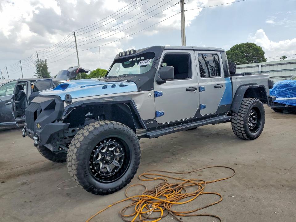 2020 Jeep Gladiator VIN 1C6HJTAG4LL215629 COPART salvage auction — NORMAL WEAR, Fl - Cert Of Title-Rebuilt, sold $15,200 on 2026-07-27 (photo 1)