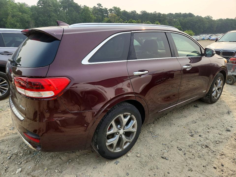 2017 Kia Sorento VIN 5XYPKDA56HG221344 COPART salvage auction — FRONT END, De - Certificate Of Title, sold $2,150 on 2026-07-22 (photo 3)