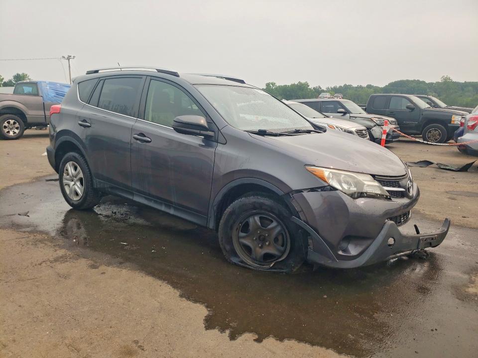 2015 Toyota Rav 4 VIN JTMBFREV9FJ023117 COPART salvage auction — FRONT END, Ct - Cert Of Title-Salvage, sold $3,100 on 2026-07-31 (photo 4)