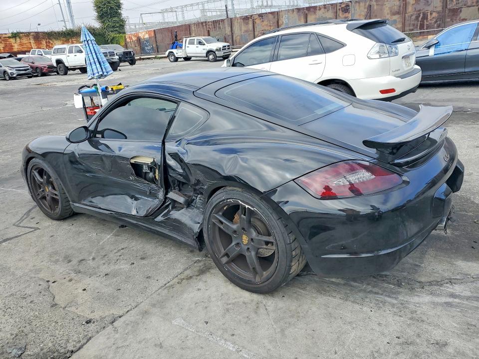 2006 Porsche Cayman VIN WP0AB29826U780829 COPART salvage auction — SIDE, CA - SALVAGE CERTIFICATE, sold $6,000 on 2026-07-17 (photo 2)