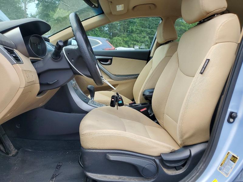 2012 Hyundai Elantra VIN KMHDH4AE4CU321897 COPART salvage auction — MINOR DENT/SCRATCHES, PA - CERT OF TITLE, sold $1,600 on 2026-07-20 (photo 7)