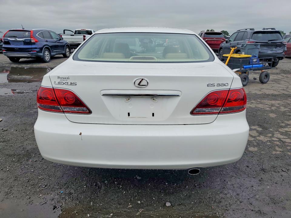 2005 Lexus Es 330 VIN JTHBA30G155057630 COPART salvage auction — FRONT END, PA - CERTIFICATE OF SALVAGE, sold $475 on 2026-07-24 (photo 6)
