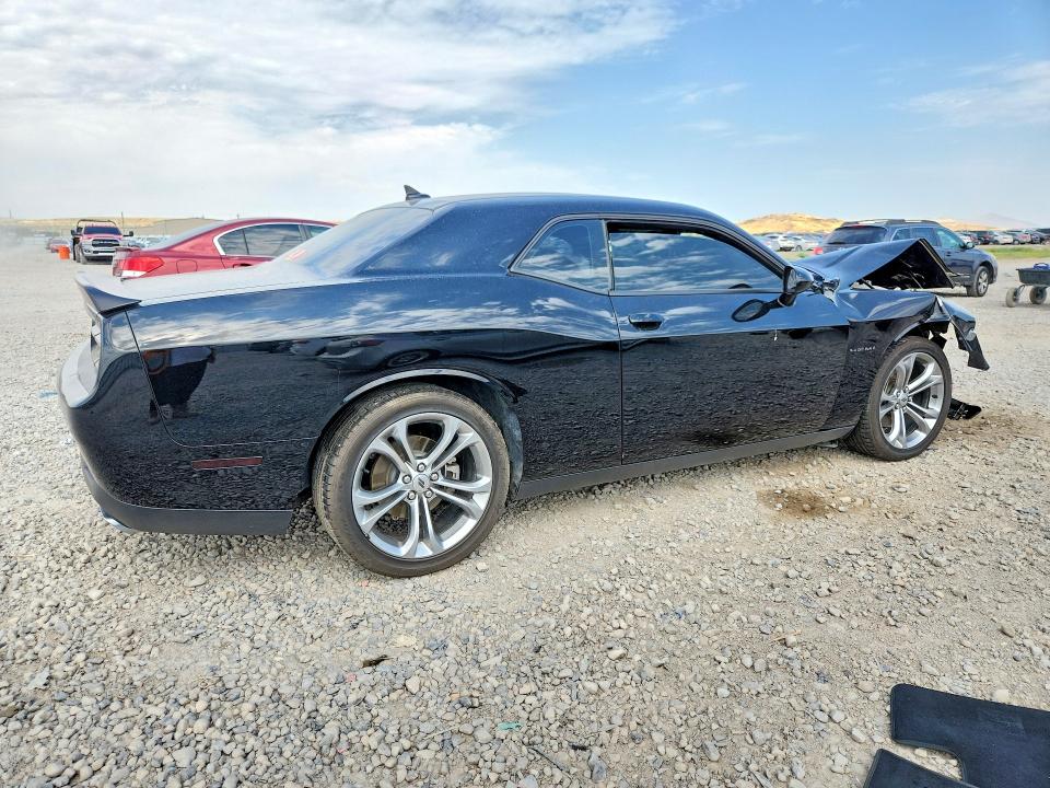 2021 Dodge Challenger VIN 2C3CDZBT7MH596727 COPART salvage auction — FRONT END, Ut - Salvage Certificate, sold $7,200 on 2026-08-07 (photo 3)
